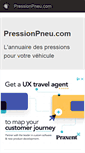 Mobile Screenshot of pressionpneu.com